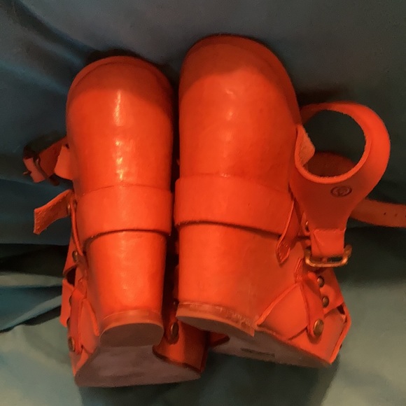 Sixty Seven leather wedge sandals - Picture 2 of 4